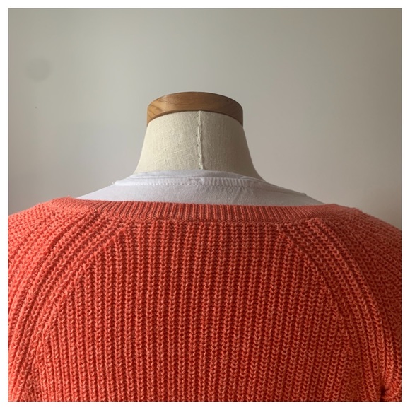 Coral Cotton Sweater - Picture 5 of 6